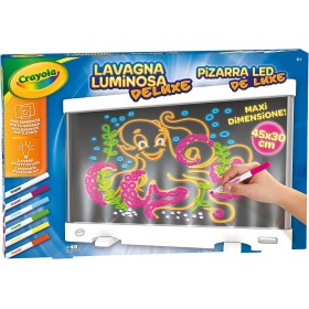 Crayola 25-7246 Lavagna Luminosa Deluxe Maxi Superficie Super Lavagna Cancellabile per Colorare Crayola 25-7246 Lavagna Luminosa Deluxe Maxi Superficie Super Lavagna Cancellabile per Colorare