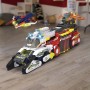 DickieToys 203794001 Police Bot 35cm con funzionamento a ruota libera