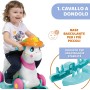 Chicco 00113141 Miss Baby Rodeo Cavallo a Dondolo Educativo e Interattivo Cavalcabile con Effetti Sonori