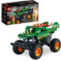 LEGO Technic 42149 Monster Jam Dragon Set 2in1 con Pull-Back Auto Offroad Monster Truck e Macchina Buggy