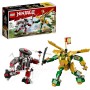 LEGO NINJAGO 71781 Mech da Battaglia di Lloyd EVOLUTION Set con 2 Action Figure e Potenziamenti