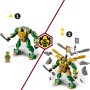 LEGO NINJAGO 71781 Mech da Battaglia di Lloyd EVOLUTION Set con 2 Action Figure e Potenziamenti