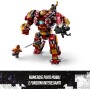 LEGO Marvel 76247 Hulkbuster: La Battaglia di Wakanda con Action Figure Mech e Minifigure di Hulk