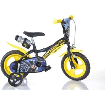 Dino Bikes Bicicletta per Bambini Batman Bambino 12 Pollici Bimbo