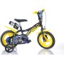 Dino Bikes Bicicletta per Bambini Batman Bambino 12 Pollici Bimbo