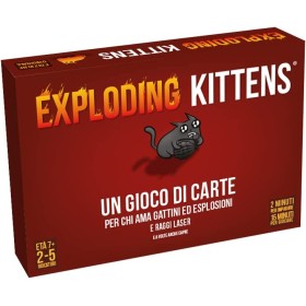 Asmodee 8540  Exploding Kittens - Gioco di carte edizione in italiano Asmodee 8540  Exploding Kittens - Gioco di carte edizione in italiano
