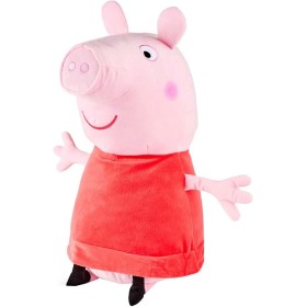 Giochi Preziosi PP9277 Peppa Pig XXL Peluche Peppa Pig, 50 cm seduto