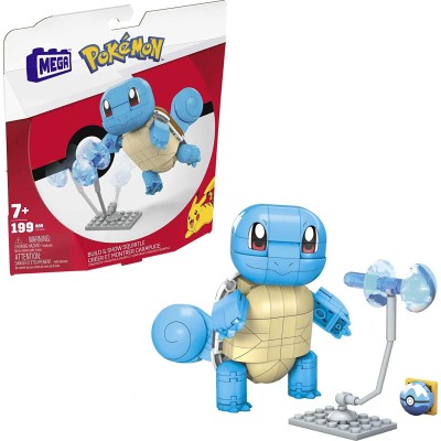 Mega Construx GYH00 Set da Costruzione Pokémon Personaggio Squirtle da Costruire ed Esporre