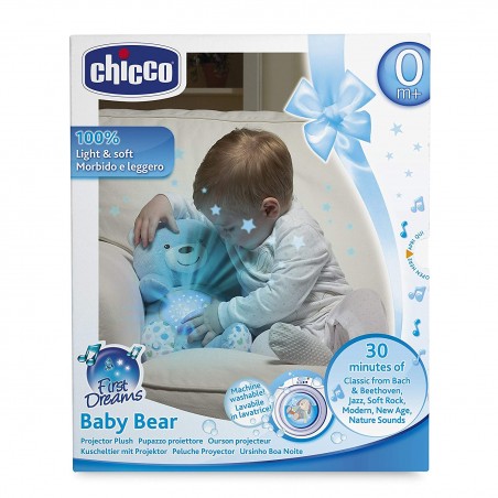 Chicco Proiettore Orsacchiotto Azzurro 080152