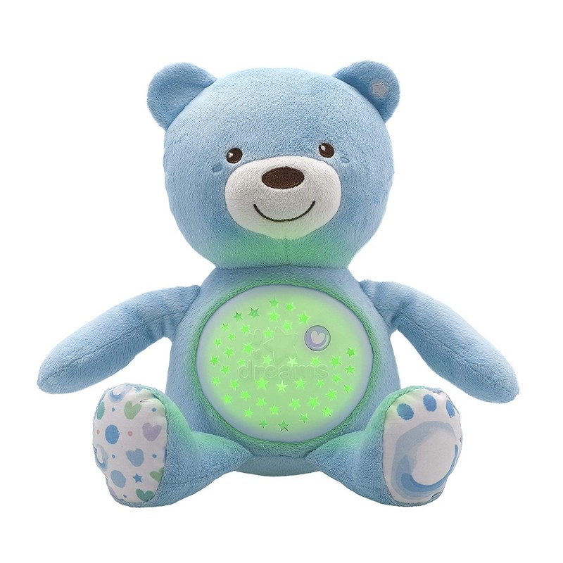 Chicco Proiettore Orsacchiotto Azzurro 080152