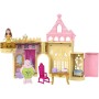 Hasbro HLW94 Disney Princess Il Castello di Belle Playset trasportabile con Belle e altri Accessori