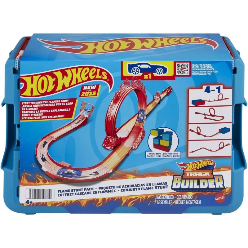 Pista Hot Wheels Acrobacia Loop Star - Mattel - nivalmix