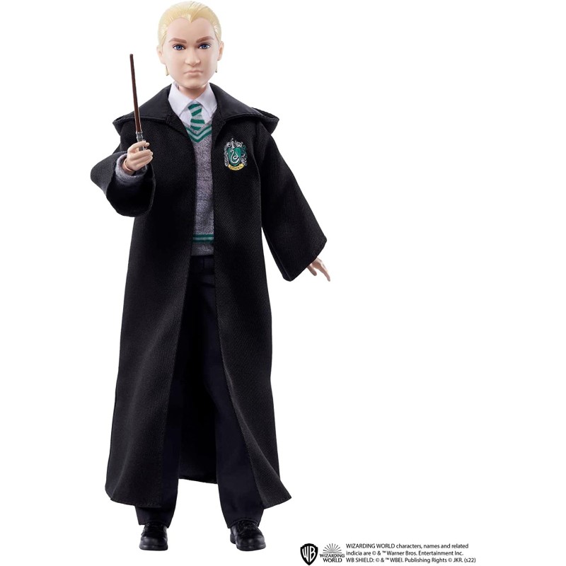 Mattel HMF35 Harry Potter - Draco Malfoy con uniforme di Hogwarts