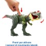 Mattel HLP25 Jurassic World Predatori Giganti Sinotiranno con mossa d'attacco e kit di tracciamento
