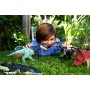 Mattel HLP15 Jurassic World Ruggito Selvaggio Driptosauro snodato con suoni e mosse d'attacco