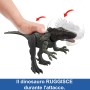 Mattel HLP15 Jurassic World Ruggito Selvaggio Driptosauro snodato con suoni e mosse d'attacco