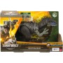 Mattel HLP15 Jurassic World Ruggito Selvaggio Driptosauro snodato con suoni e mosse d'attacco