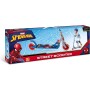 Mondo 28687 Scooter Spiderman Monopattino 2 Ruote Pieghevole in Alluminio con Pedana Extra Grip e Manubrio Regolabile