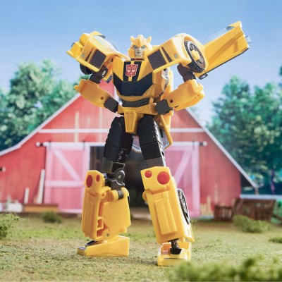 Hasbro ‎F6732 Transformers EarthSpark Deluxe Class Action Figure di  Bumblebee da 12,5 cm