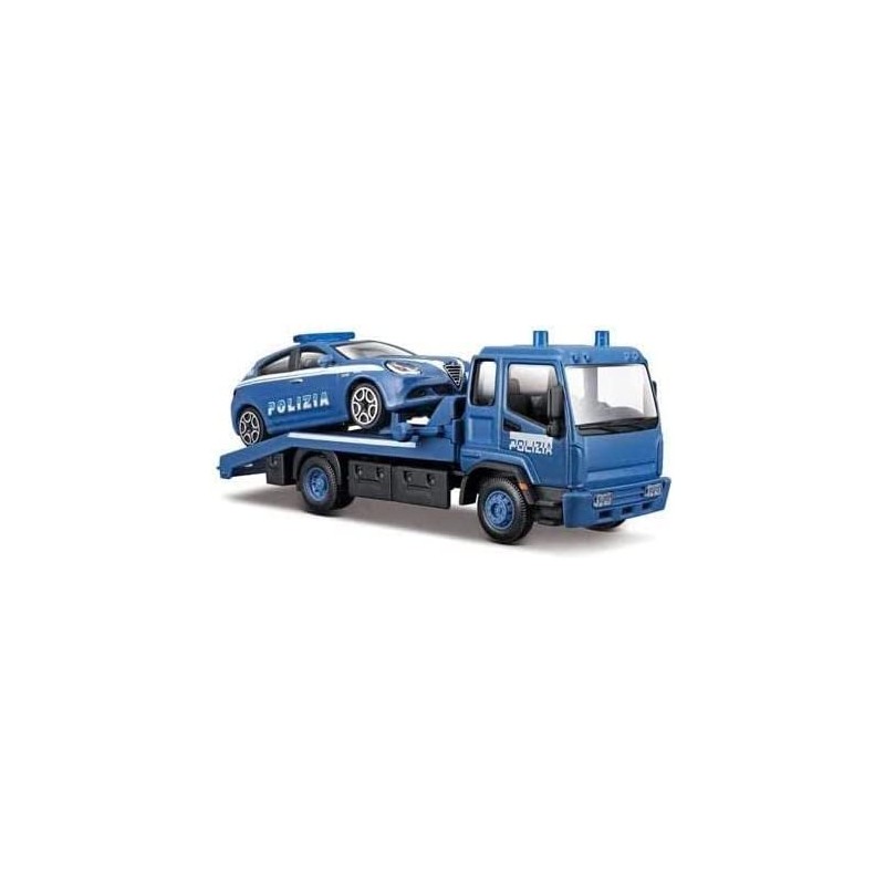 Burago 926584 Camion Carro Attrezzi della Polizia