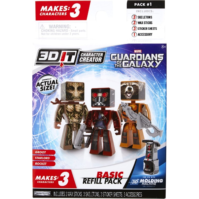 3DIT Character Creator Refill - Guardians of the Galaxy