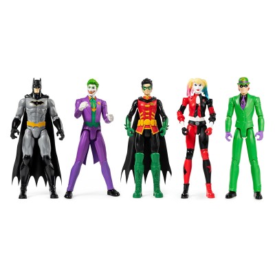 DC Comics Set 5 Personaggi Batman Nuovo Offerta