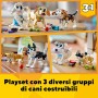 LEGO Creator 31137 Adorabili Cagnolini Set 3 in 1 con Bassotto Carlino, Barboncino e altri Animali