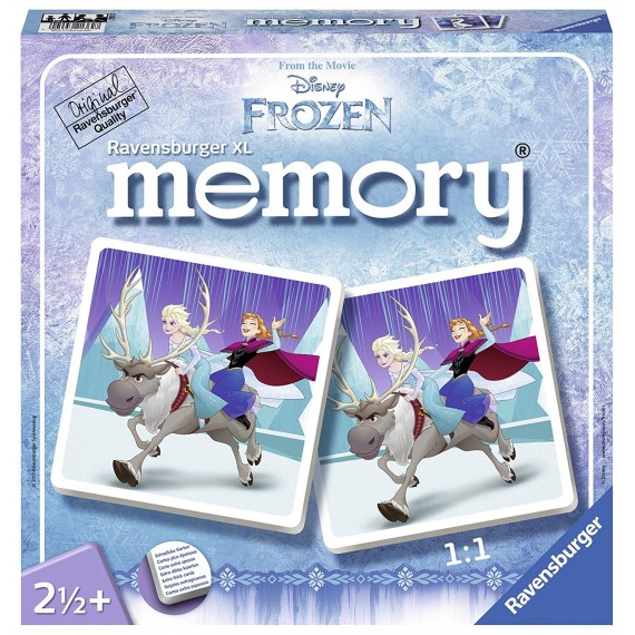 Frozen  Carte Memory XL (Doppio Formato )  21362  Ravensburger Frozen  Carte Memory XL (Doppio Formato )  21362  Ravensburger