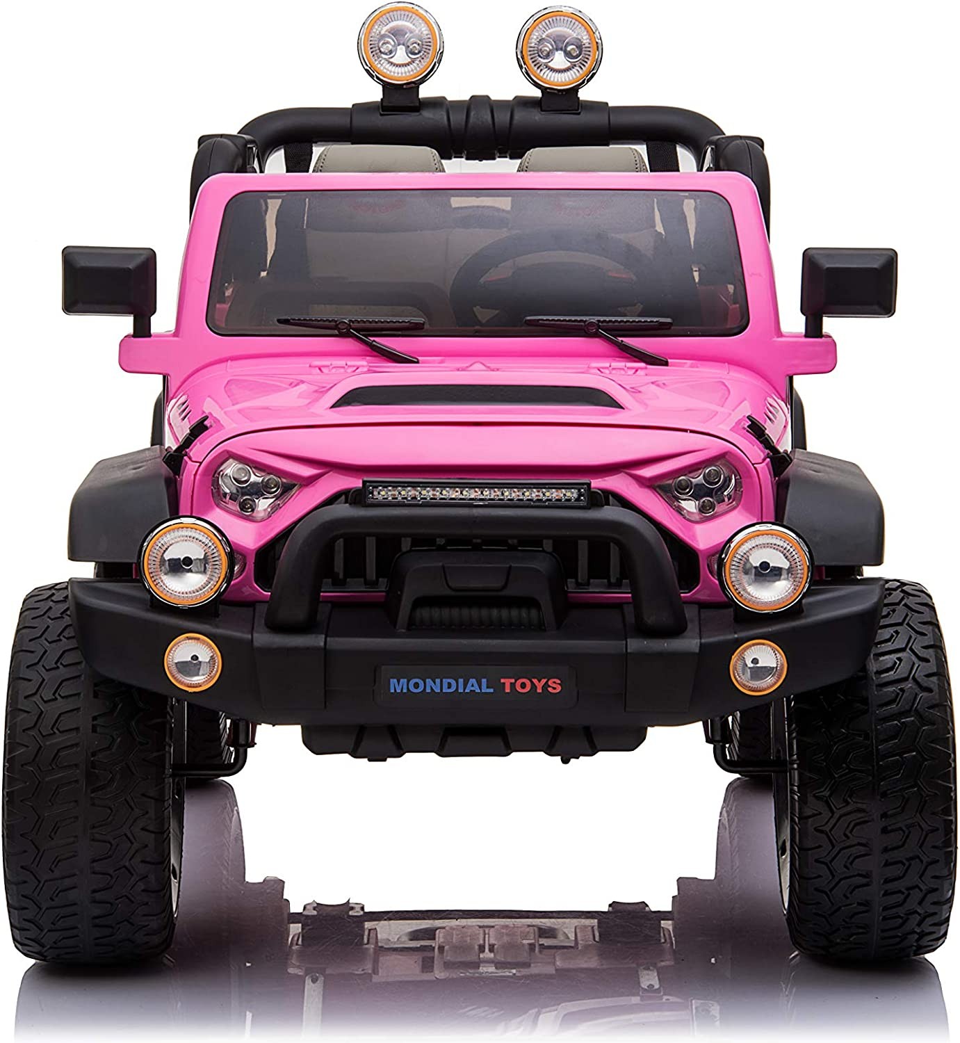 Auto Elettrica Macchina Per Bambini 2 Posti Maxi Fuoristrada 12V con Telecomando - Foto 25 di 65