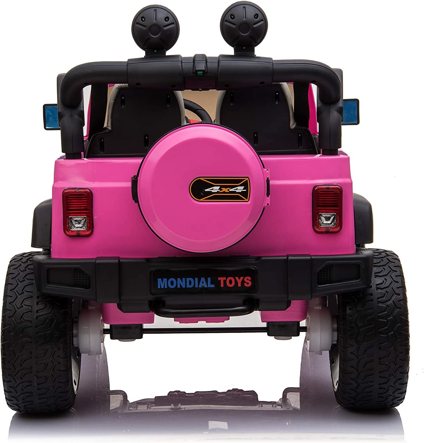 Auto Elettrica Macchina Per Bambini 2 Posti Maxi Fuoristrada 12V con Telecomando - Foto 26 di 65