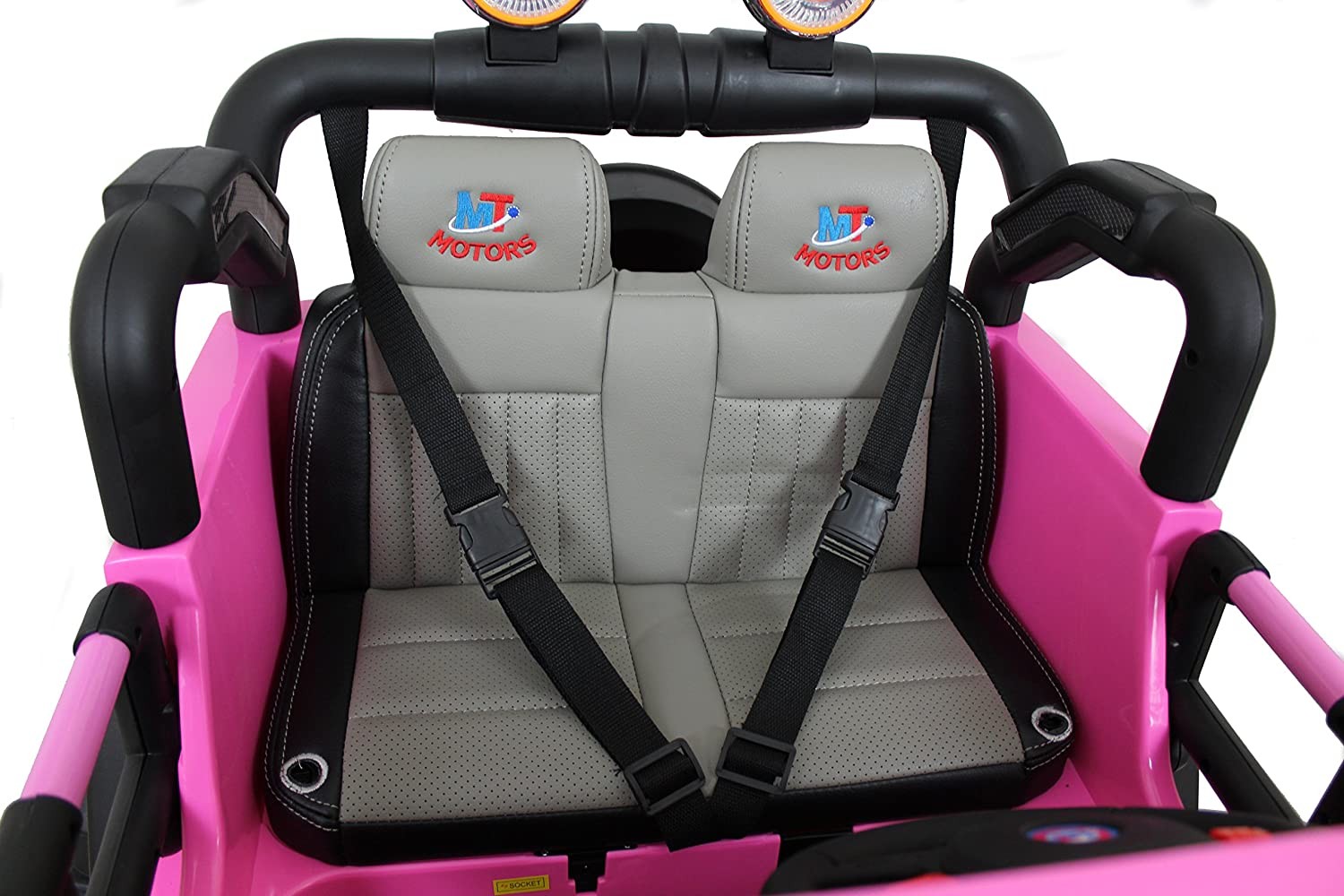 Auto Elettrica Macchina Per Bambini 2 Posti Maxi Fuoristrada 12V con Telecomando - Foto 28 di 65