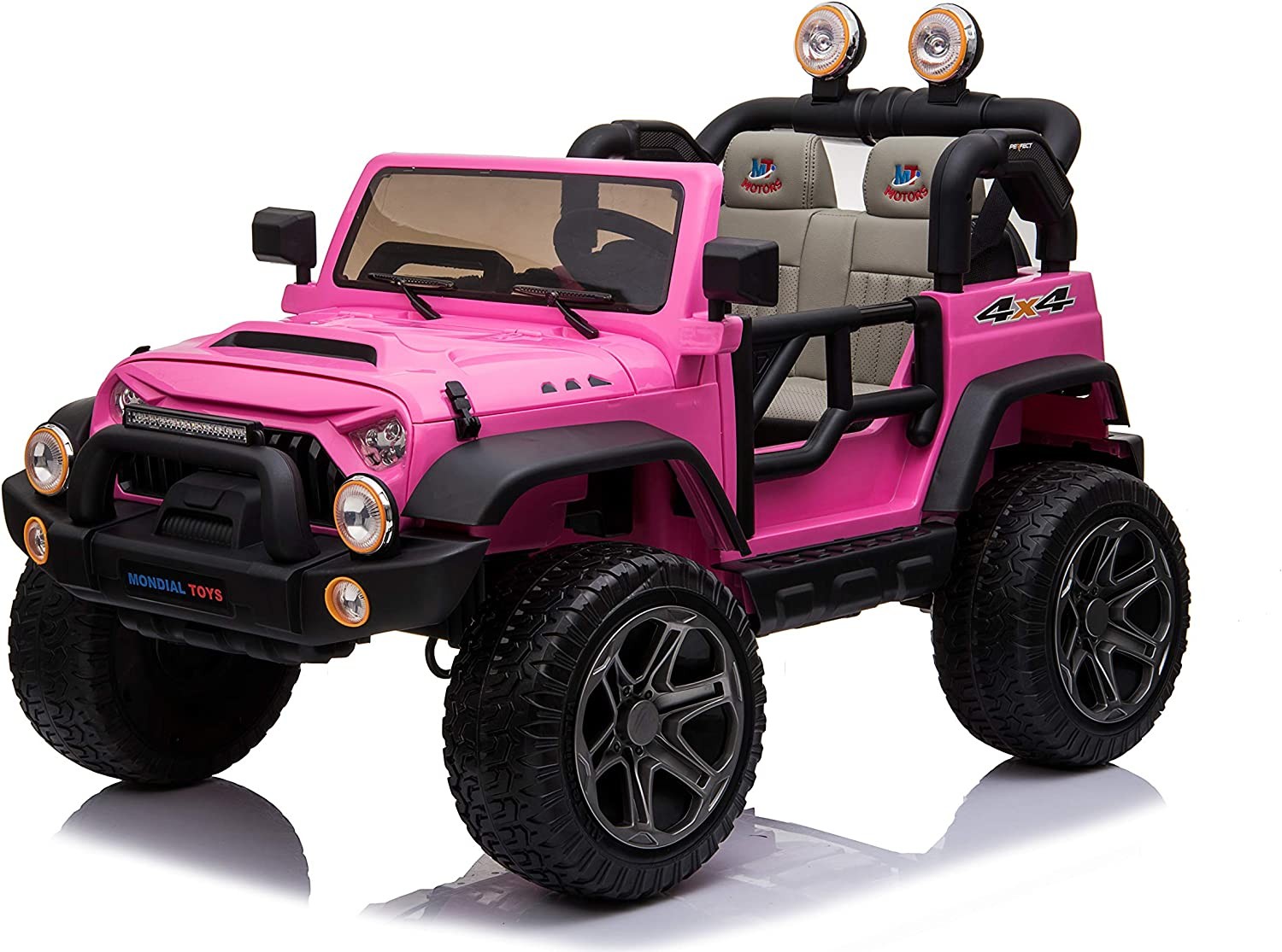 Auto Elettrica Macchina Per Bambini 2 Posti Maxi Fuoristrada 12V con Telecomando - Foto 22 di 65