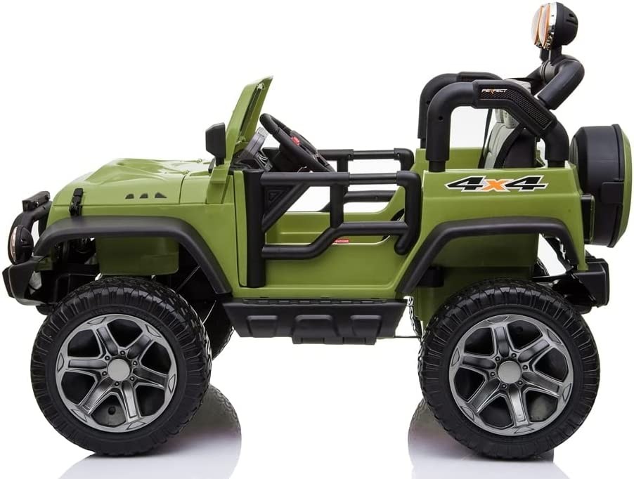 Auto Elettrica Macchina Per Bambini 2 Posti Maxi Fuoristrada 12V con Telecomando - Foto 32 di 65