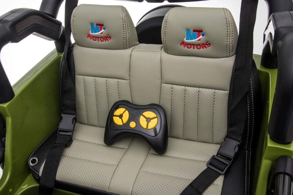 Auto Elettrica Macchina Per Bambini 2 Posti Maxi Fuoristrada 12V con Telecomando - Foto 37 di 65
