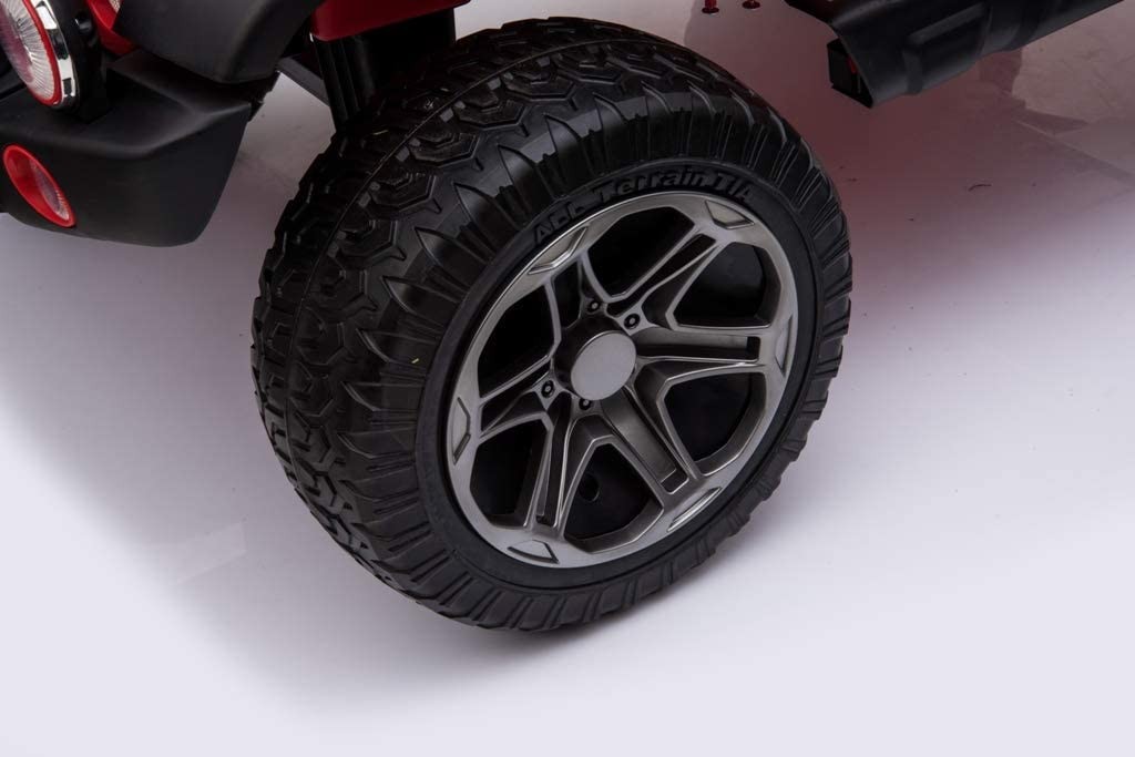 Auto Elettrica Macchina Per Bambini 2 Posti Maxi Fuoristrada 12V con Telecomando - Foto 18 di 65