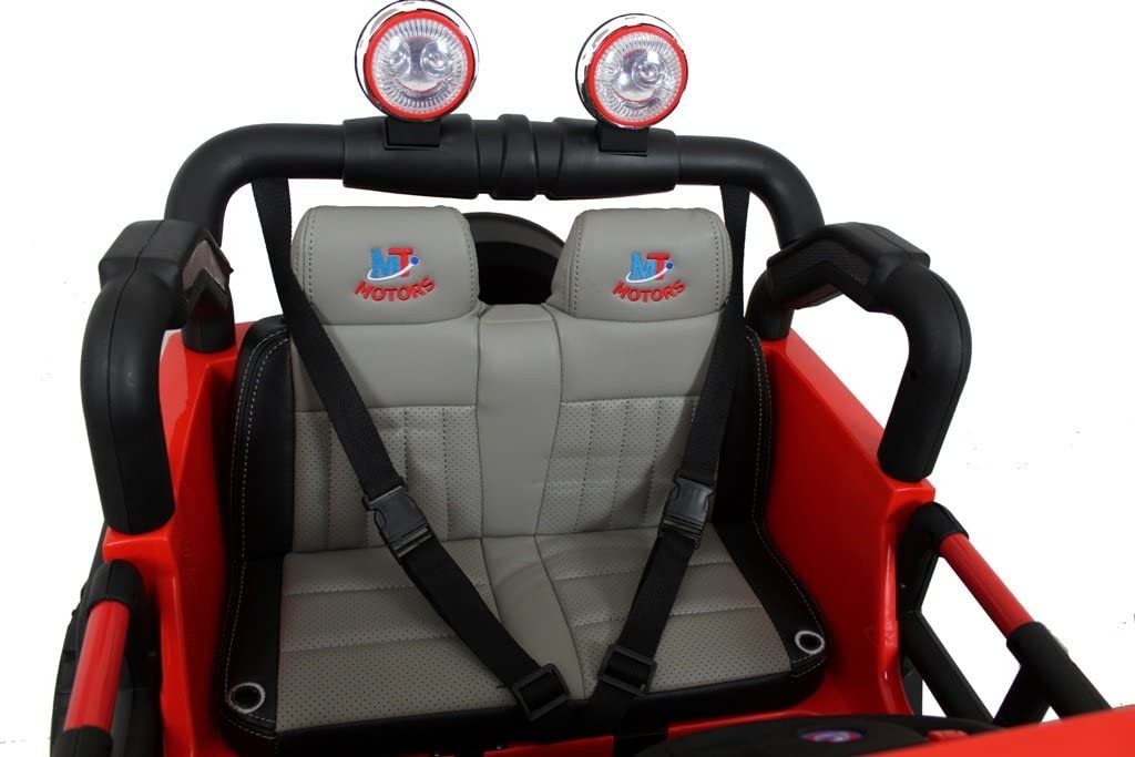 Auto Elettrica Macchina Per Bambini 2 Posti Maxi Fuoristrada 12V con Telecomando - Foto 19 di 65