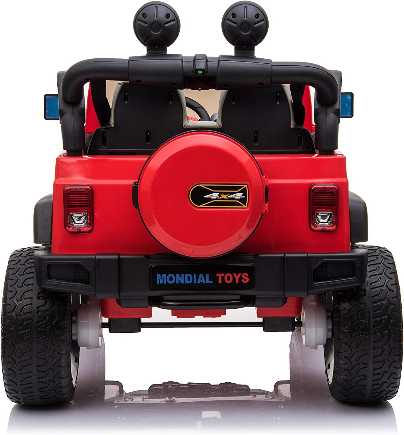 Auto Elettrica Macchina Per Bambini 2 Posti Maxi Fuoristrada 12V con Telecomando - Foto 17 di 65