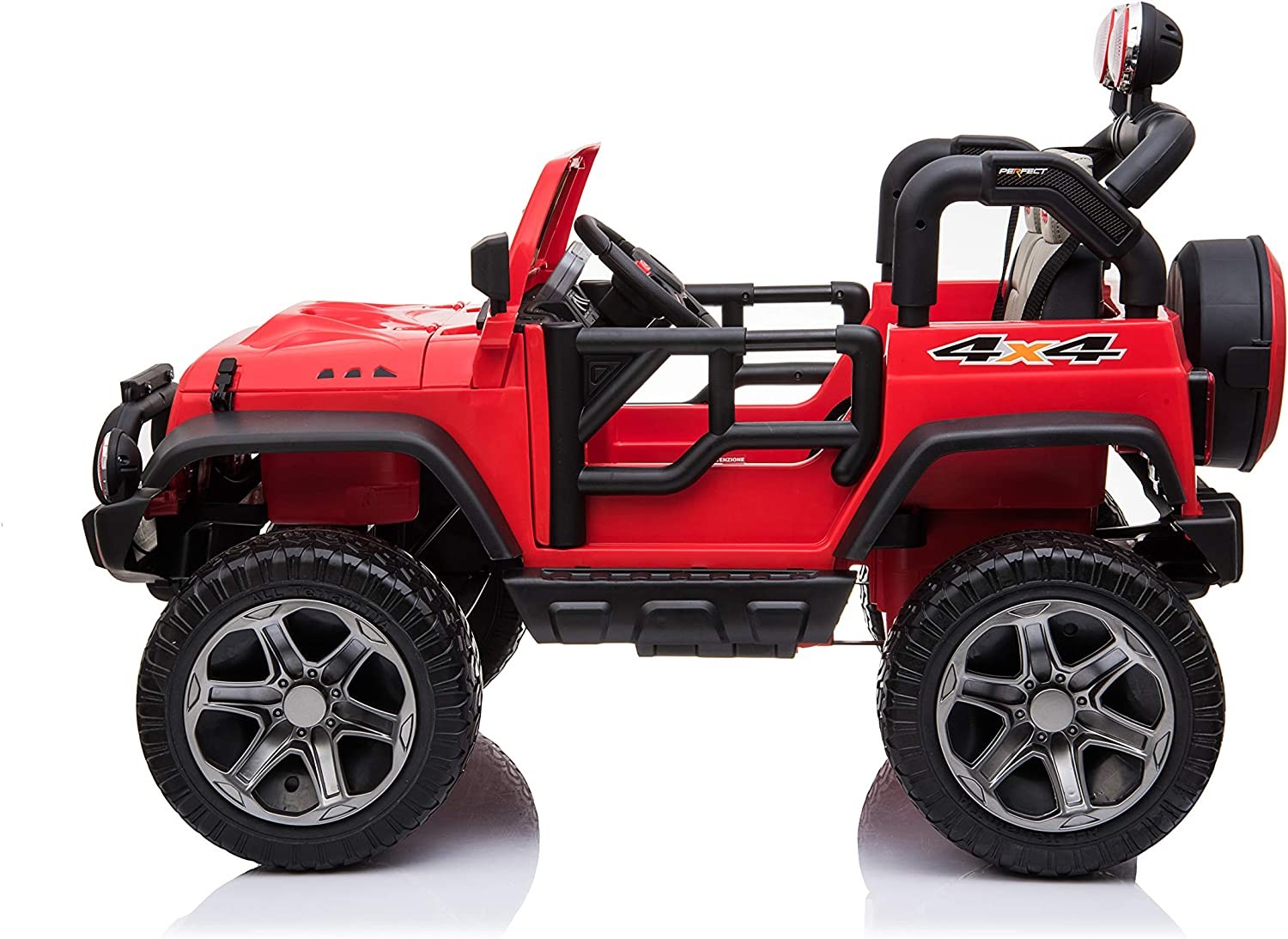Auto Elettrica Macchina Per Bambini 2 Posti Maxi Fuoristrada 12V con Telecomando - Foto 14 di 65