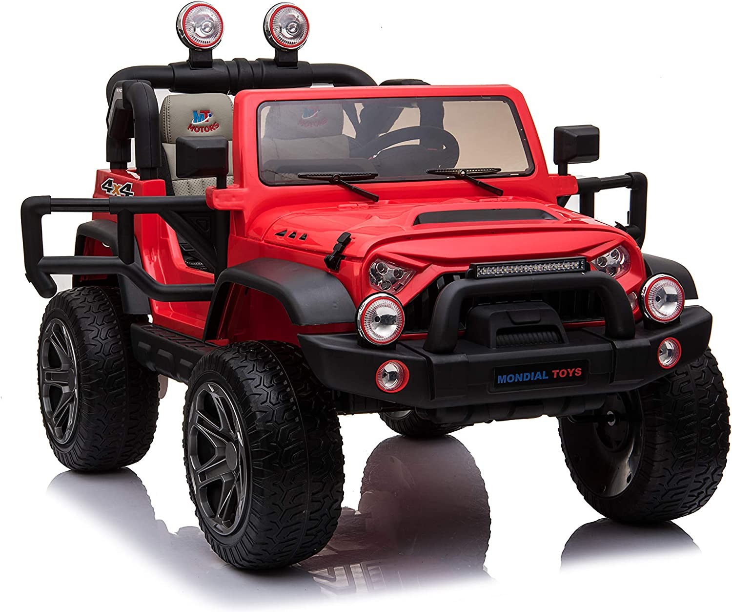Auto Elettrica Macchina Per Bambini 2 Posti Maxi Fuoristrada 12V con Telecomando - Foto 21 di 65