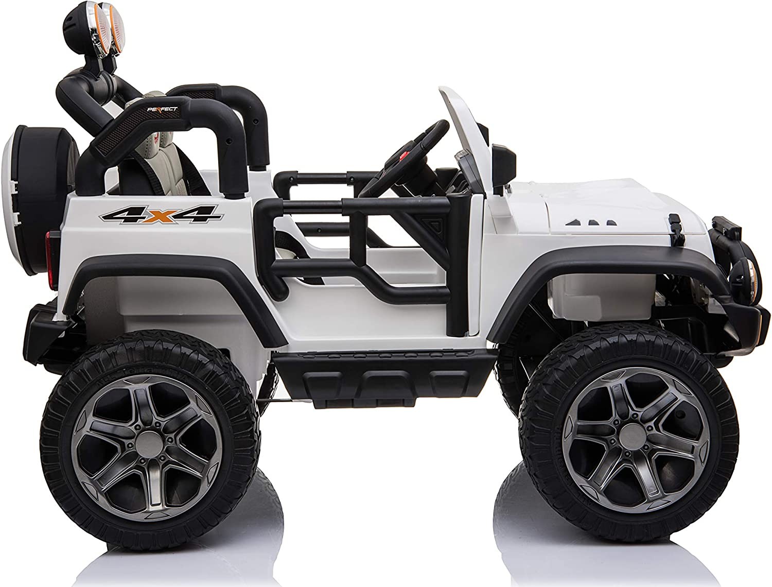 Auto Elettrica Macchina Per Bambini 2 Posti Maxi Fuoristrada 12V con Telecomando - Foto 42 di 65