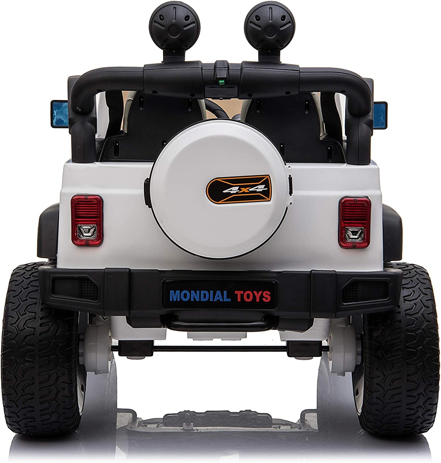 Auto Elettrica Macchina Per Bambini 2 Posti Maxi Fuoristrada 12V con Telecomando - Foto 44 di 65