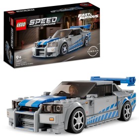 LEGO Speed Champions 76917- 2 Fast 2 Furious Nissan Skyline GT-R (R34) Modellino Auto da Collezione 2023