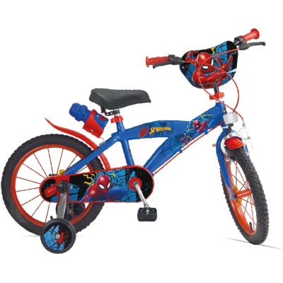 Huffy Bicicletta Spiderman 14 Pollici Bici per Bambini Spider Man