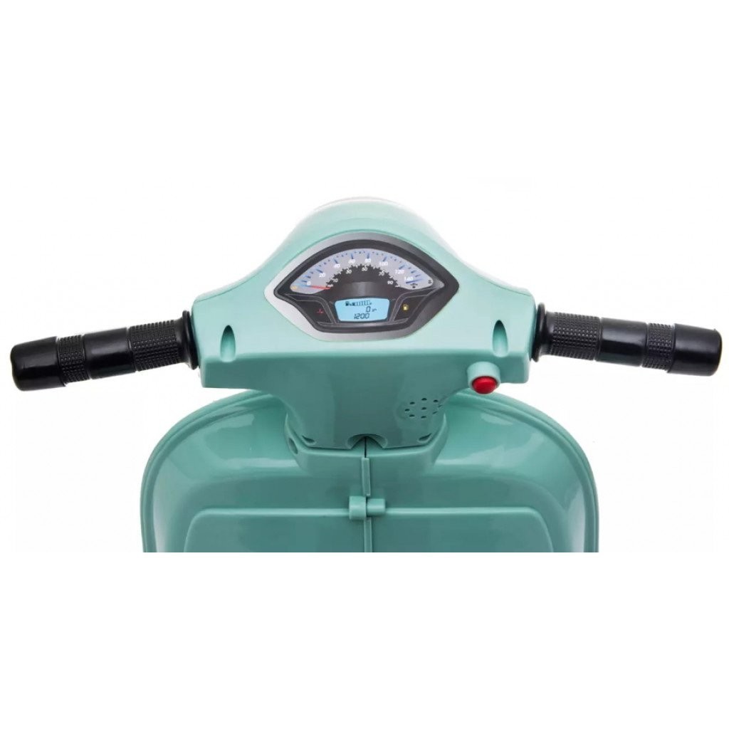 Piaggio Mini Vespa GTS Elettrica per Bambini con Sedile in Pelle Batteria 6Volt - Foto 17 di 56
