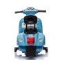 Piaggio Mini Vespa GTS Elettrica per Bambini con Sedile in Pelle Batteria 6Volt