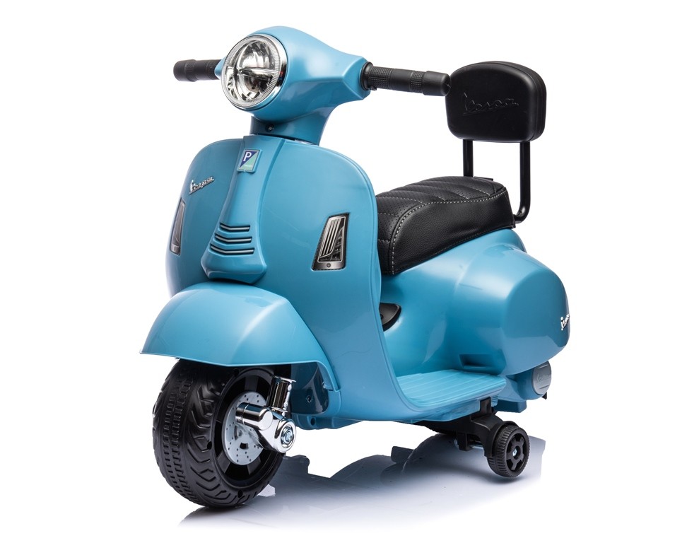 Piaggio Mini Vespa GTS Elettrica per Bambini con Sedile in Pelle Batteria 6Volt - Foto 46 di 56