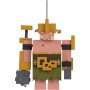 Mattel GYR77 Minecraft Guardiano del Portale con mossa di attacco e accessori