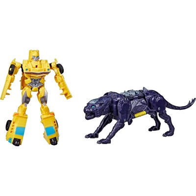 Hasbro F4617 Transformers: Il Risveglio Beast Alliance Beast Combiner 2 Action Figure Bumblebee e Snarlsaber da 13cm