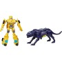 Hasbro F4617 Transformers: Il Risveglio Beast Alliance Beast Combiner 2 Action Figure Bumblebee e Snarlsaber da 13cm