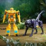 Hasbro F4617 Transformers: Il Risveglio Beast Alliance Beast Combiner 2 Action Figure Bumblebee e Snarlsaber da 13cm